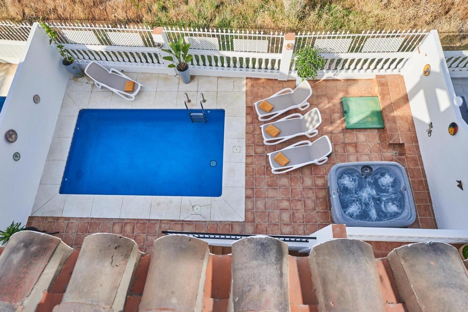 Villa Pura - Private Jacuzzi & Heated Pool Nerja Eksteriør bilde